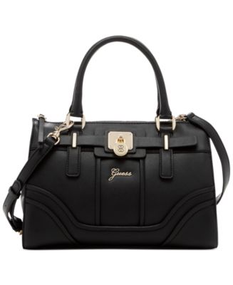 GUESS Greyson Small Satchel - Handbags & Accessories - Macy&#39;s