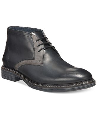 Alfani Men's Knight Mixed Media Chukka Boots, Only at Macy's - Shoes - Men - Macy's