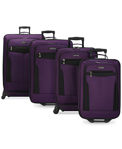 Travel Select Segovia 4 Piece Spinner Luggage Set, Only at Macy&#39;s - Luggage Sets - luggage ...