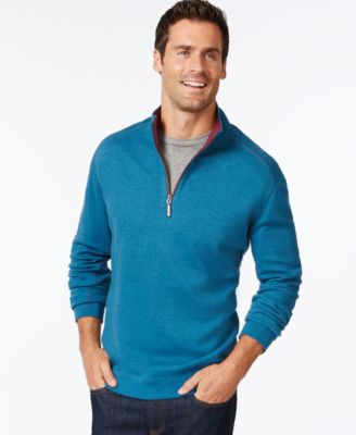 Tommy Bahama Flip Side Reversible Mock-Collar Sweater 