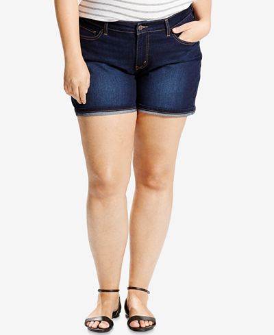 Levis plus size shortalls clearance