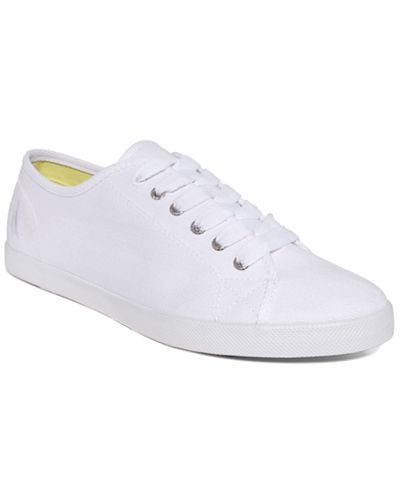 nautica white canvas shoes