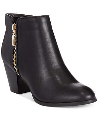 Style&co. Jamila Zip Booties, Only at Macy's - Boots - Shoes - Macy's