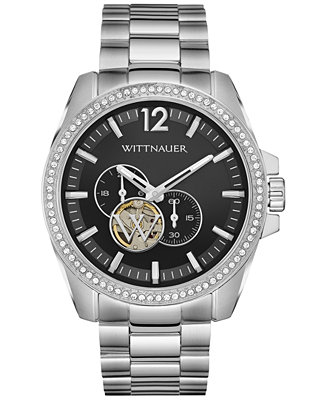 Wittnauer Men's Automatic Stainless Steel Bracelet Watch WN3029