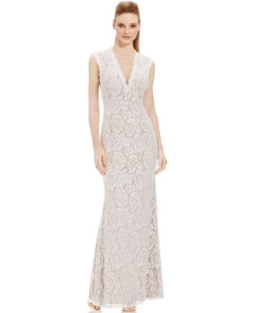 macy's betsy and adam gowns