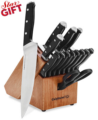 Calphalon Classic Self-Sharpening 15 Piece Cutlery with