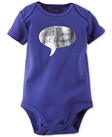 Carter's Baby Girls' Short-Sleeve Slogan Bodysuit 