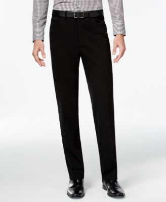Alfani RED Modern Stretch Flat-Front Pants, Only at Macy's 