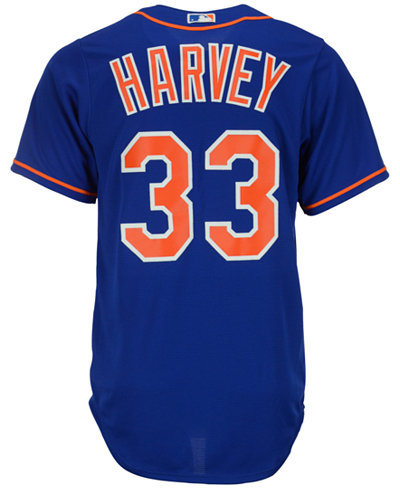 Majestic Men&#39;s Matt Harvey New York Mets Replica Jersey - Sports Fan Shop By Lids - Men - Macy&#39;s