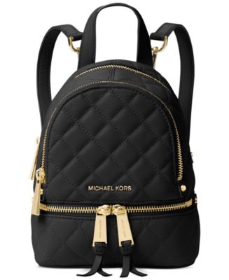MICHAEL Michael Kors Rhea Zip Mini Messenger Backpack - Handbags & Accessories - Macy&#39;s