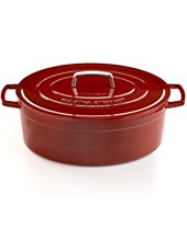 Martha Stewart Collection Collector's Enameled Cast Iron 8 Qt. Oval Casserole