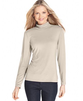 macys mock turtleneck womens