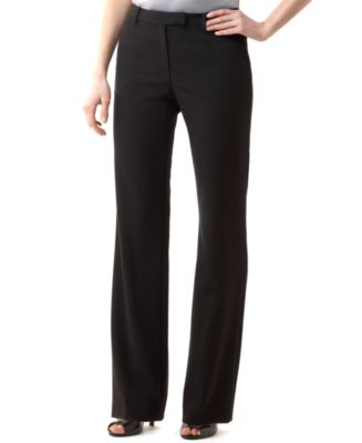 Calvin Klein Madison Stretch Dress Pants - Pants & Capris - Women - Macy&#39;s
