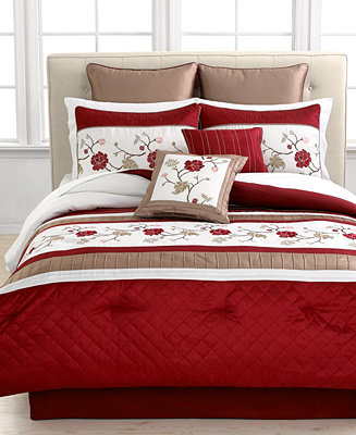 CLOSEOUT! Hallie 8 Piece California King Comforter Set - Bed in a Bag - Bed & Bath - Macy&#39;s ...