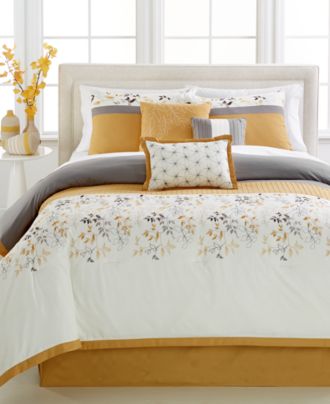 York 7-Pc. California King Comforter Set - Bed in a Bag - Bed & Bath - Macy&#39;s