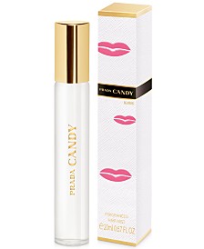 Receive a Complimentary Candy Kiss Hair Mist with any large spray Purchase from the Prada Candy fragrance collection