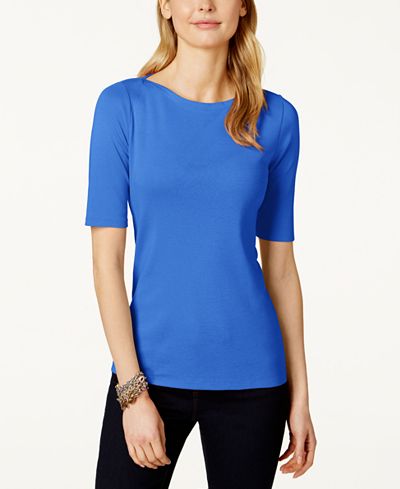 macys boat neck tops