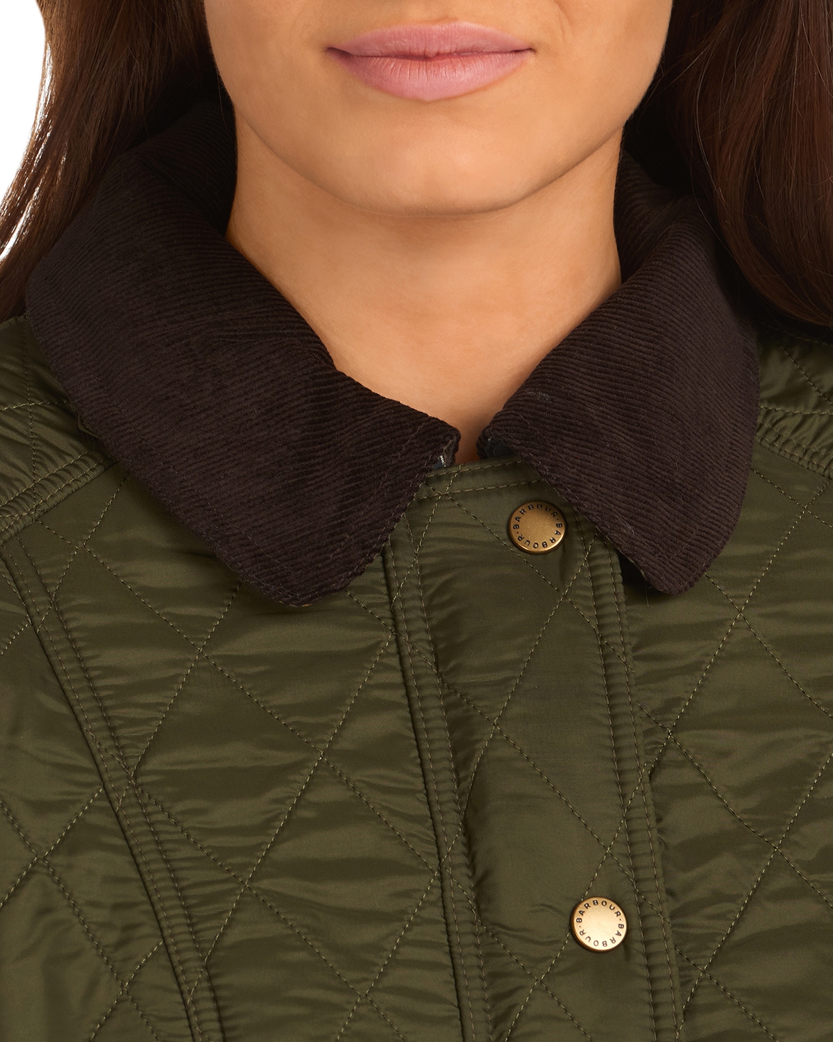 BARBOUR 비드넬 폴라퀼트 자켓