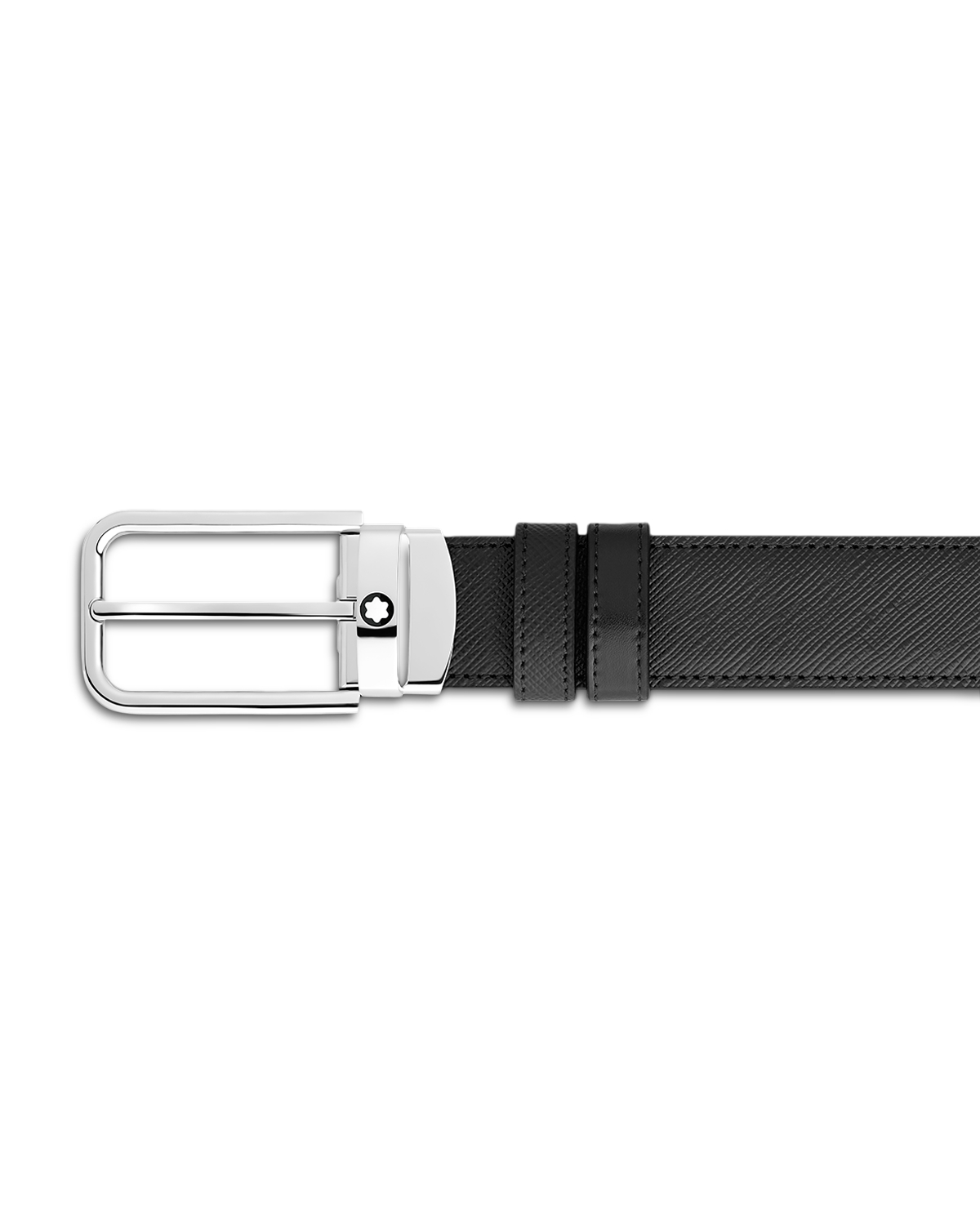 MONTBLANC 남성 리버서블 사각 버클 벨트