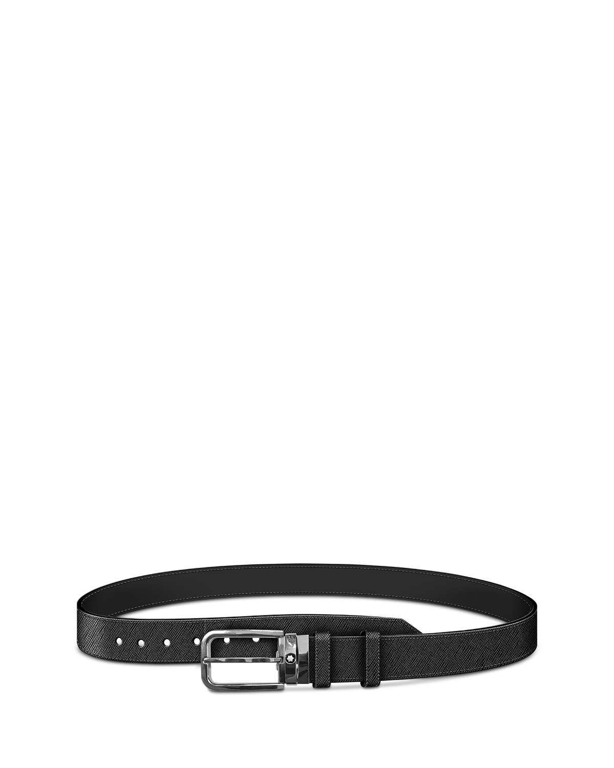 MONTBLANC 남성 리버서블 사각 버클 벨트