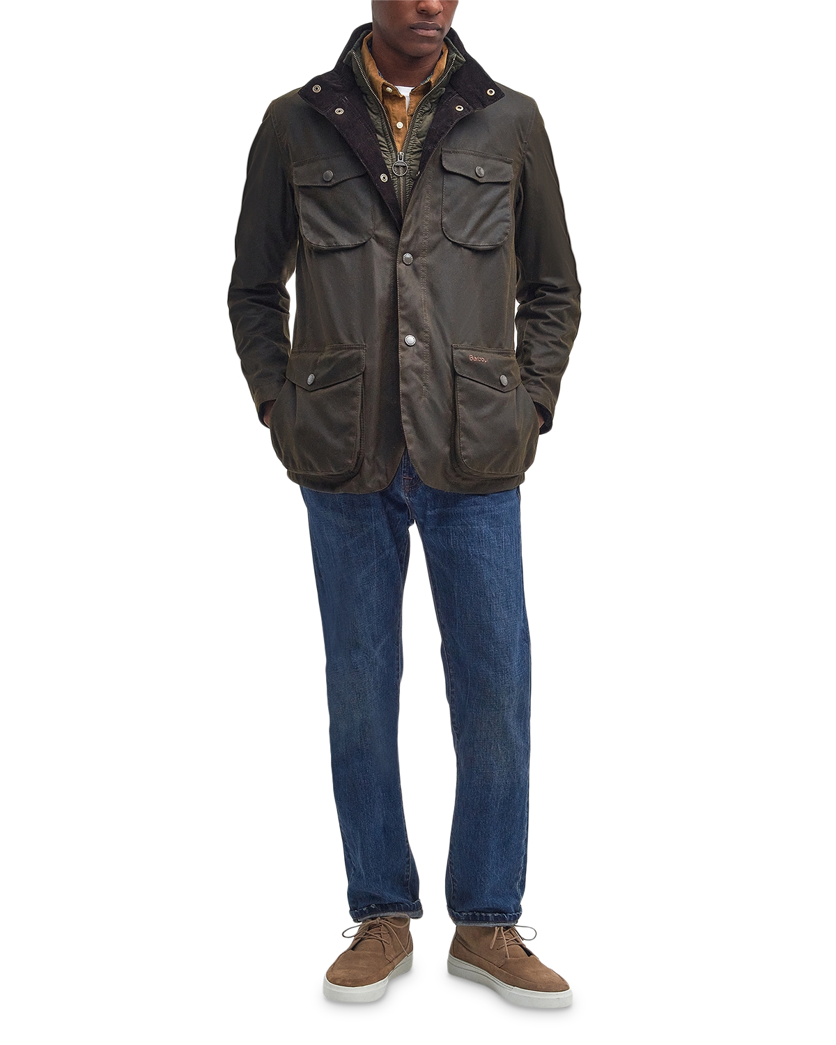 BARBOUR 옥스턴 왁스 자켓