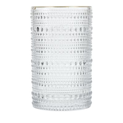 Schott Zwiesel Jupiter Clear Gold Rim Ice Beverage Glass, Set of 6
