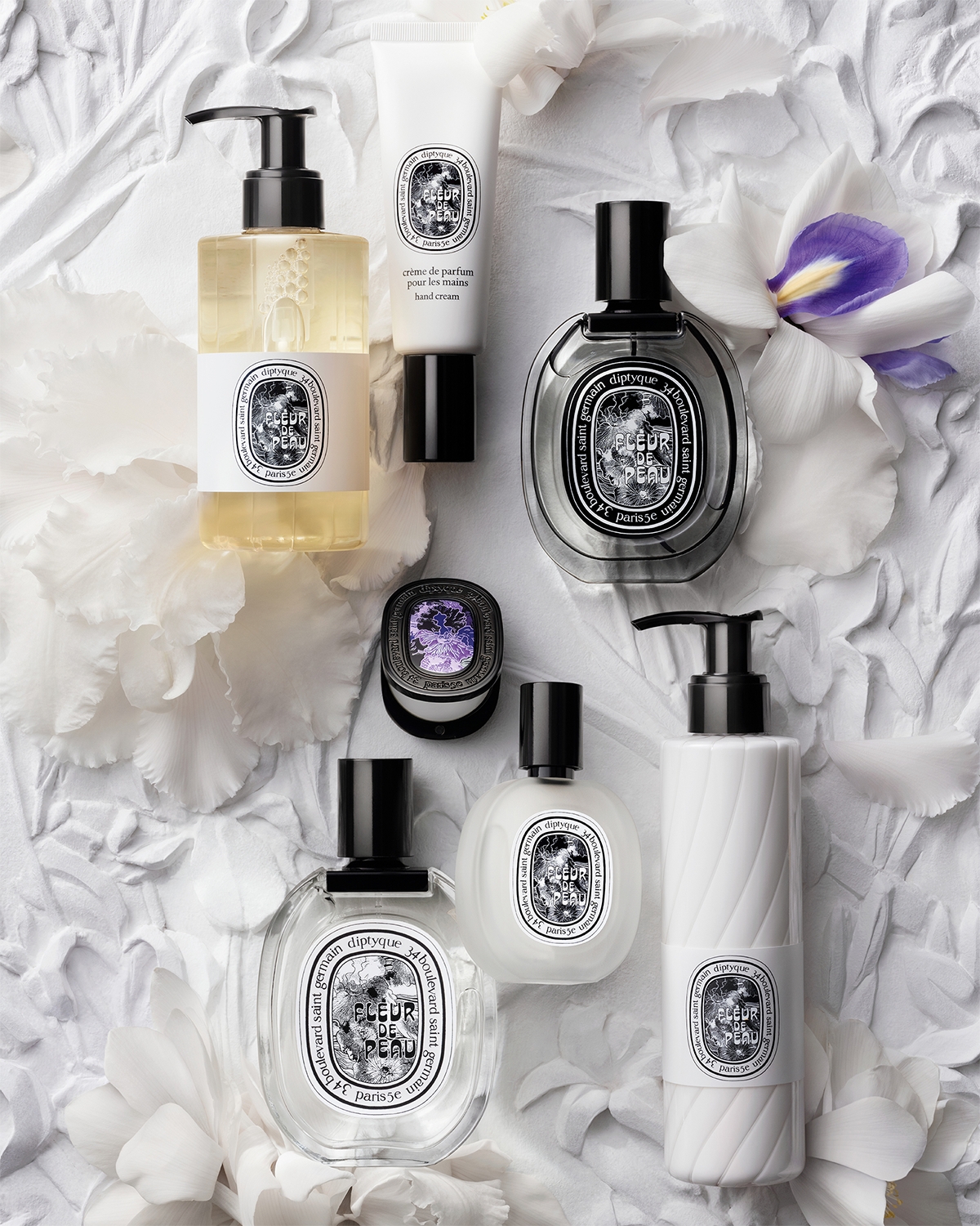 DIPTYQUE 플레르 드 포 오 드 퍼퓸 리필 가능 고체 향수