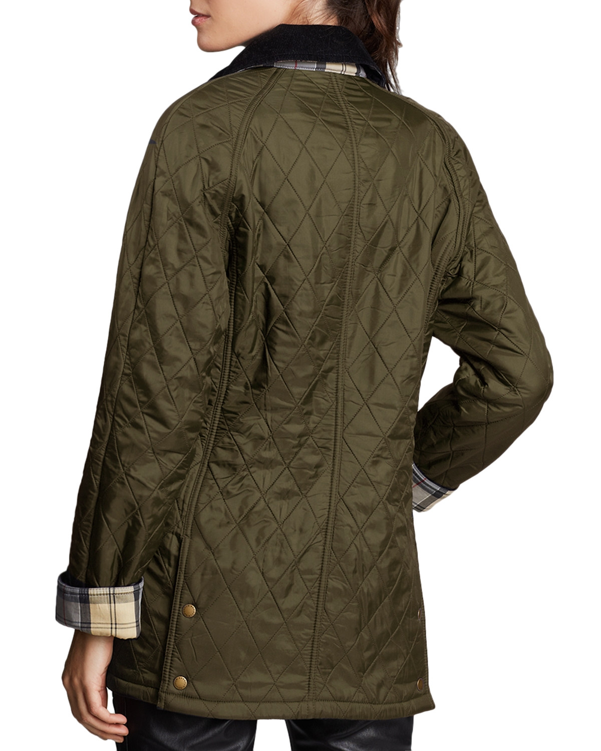 BARBOUR 비드넬 폴라퀼트 자켓