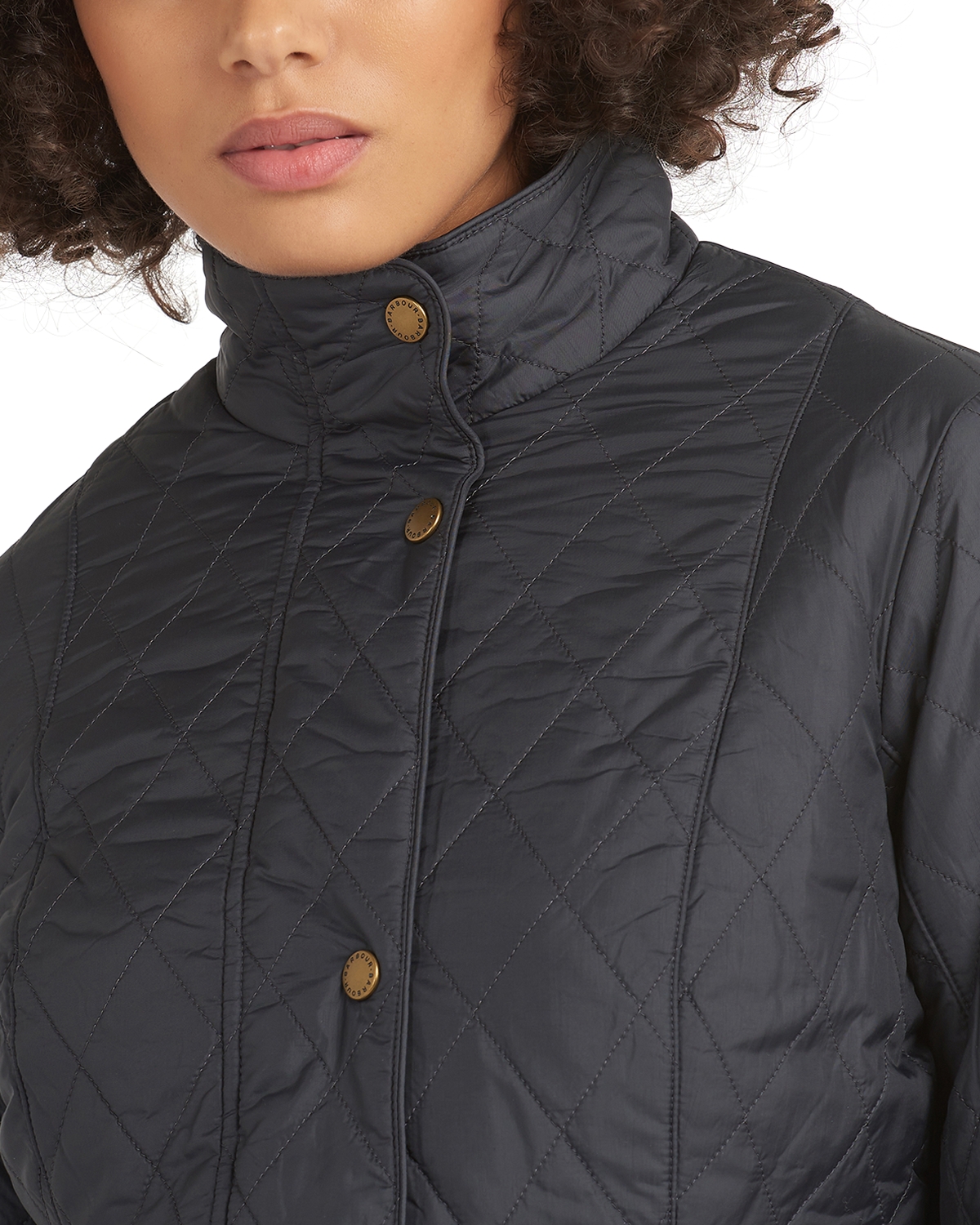BARBOUR 플라이웨이트 카발리 퀼티드 자켓