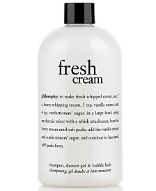 philosophy fresh cream shower gel, 16 oz