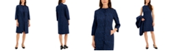 Nipon Boutique Women's Topper Jacket & Sleeveless Sheath Dress - Macy's