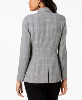 INC International Concepts I.N.C. Double-Breasted Plaid Blazer, Created for Macy's