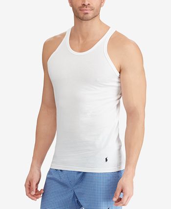 Polo Ralph Lauren Men's 3-Pk. Slim Fit Classic Undershirts & Reviews -  Underwear & Socks - Men - Macy's