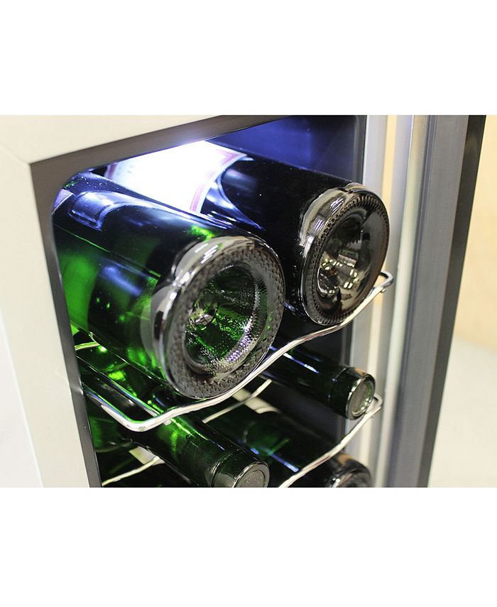 Vinotemp 18Bottle DualZone Thermoelectric Wine Cooler Macy's