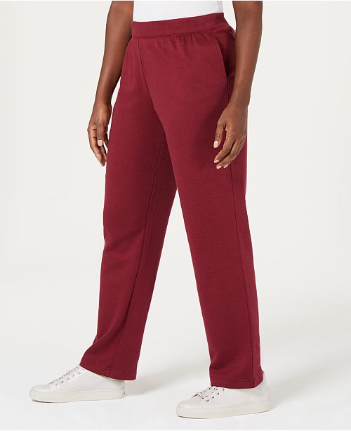 macys petite sweatpants