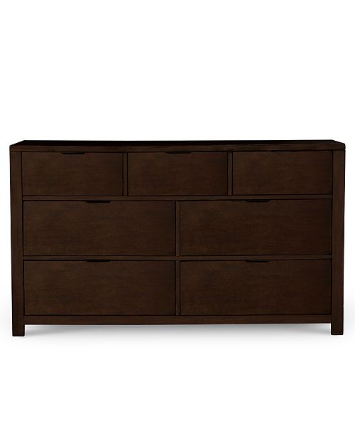 Furniture Tribeca Brown Dresser, Created for Macy's Furniture Macy's