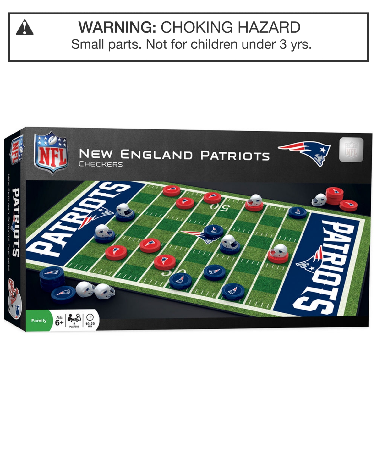 MASTERPIECES PUZZLES MASTERPIECES PUZZLE COMPANY NFL CHECKERS