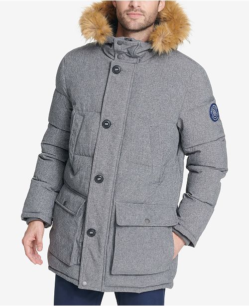 Tommy Hilfiger Long Snorkel Coat - Coats & Jackets - Men - Macy's