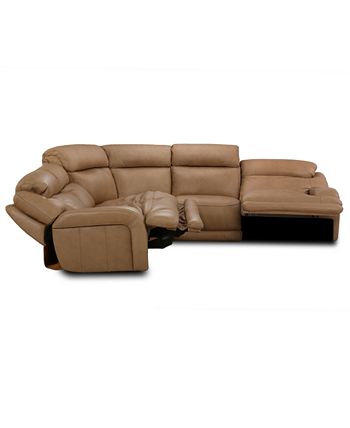 Daventry cheap leather sectional