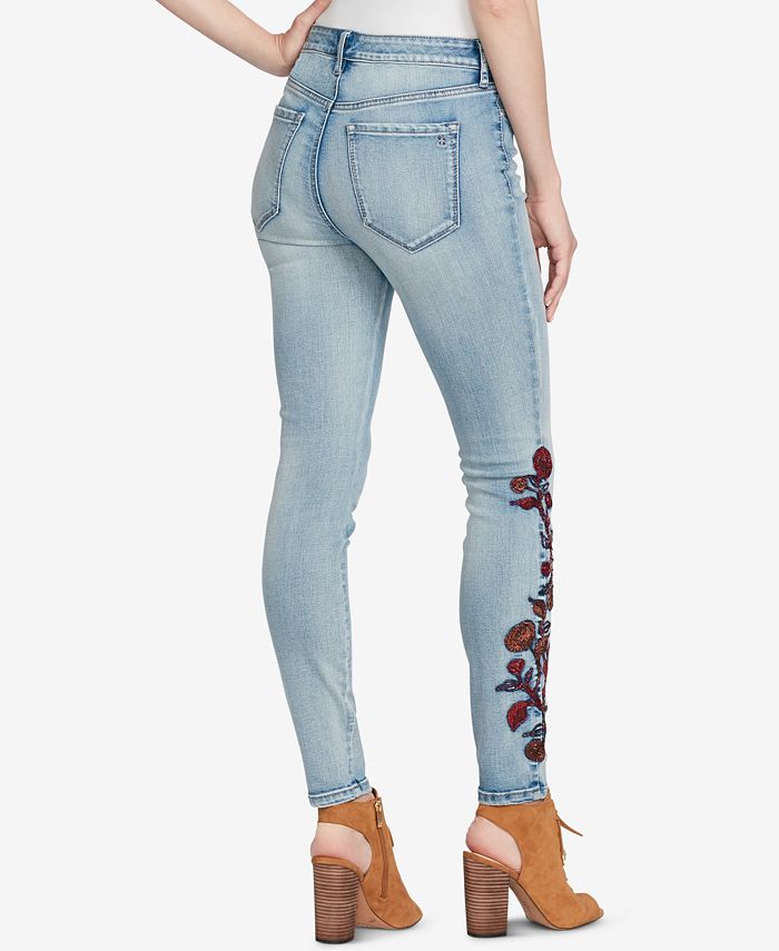 Jessica Simpson Juniors' Portola Curvy High-Rise Skinny Jeans - Macy's