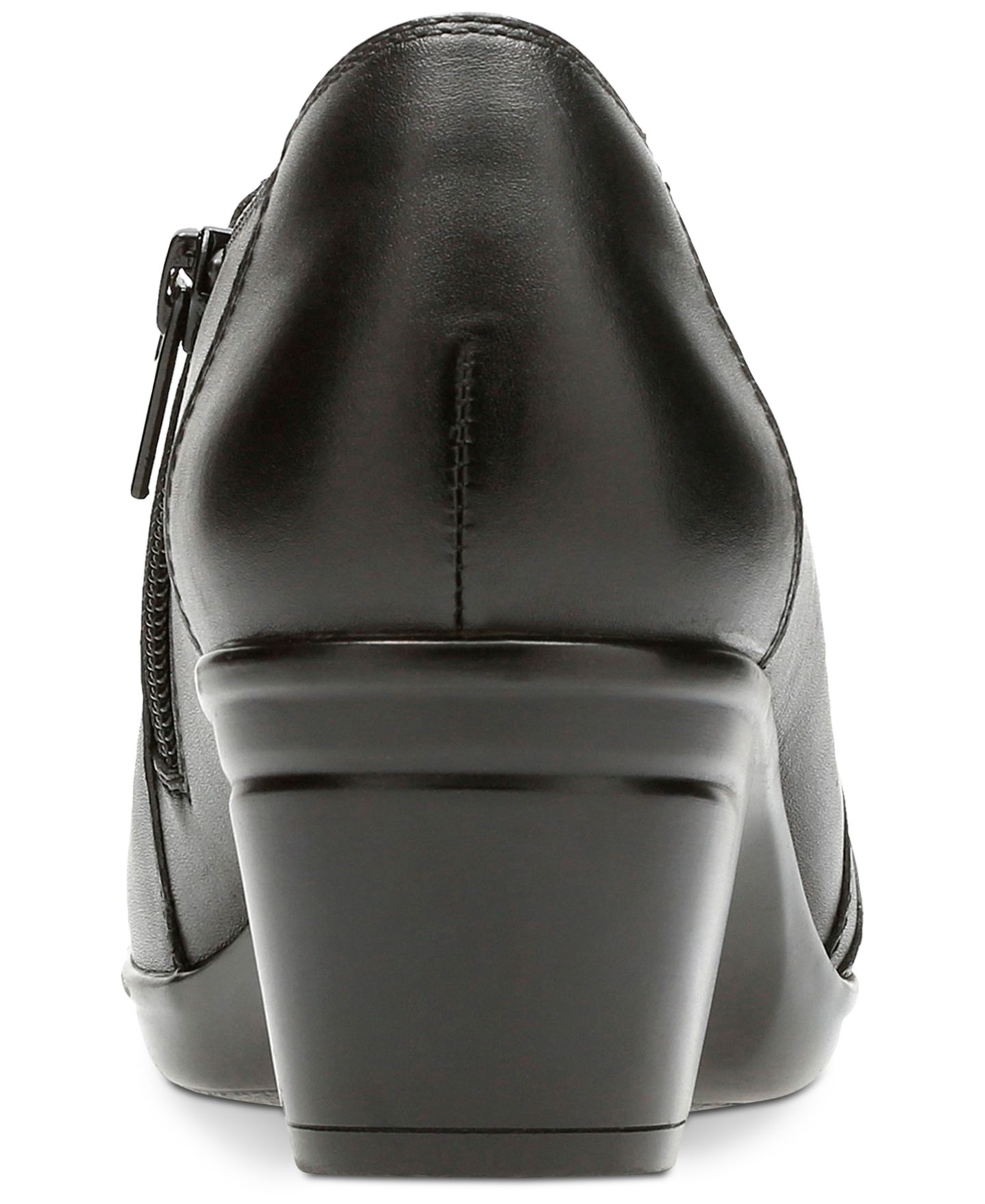 Женские кожаные ботильоны Clarks Collection Emslie Warren, цвет: Чёрный — фото 3