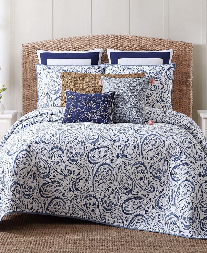 Oceanfront Resort - Indienne Paisley Quilt Set Collection