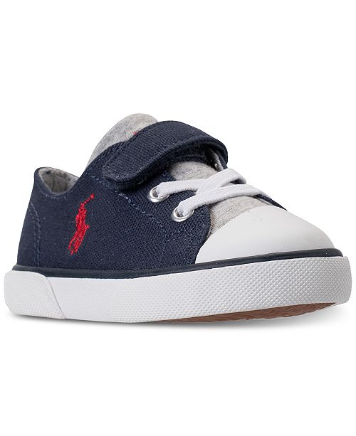 Polo Ralph Lauren Toddler Boys Koni Casual Sneakers From Finish