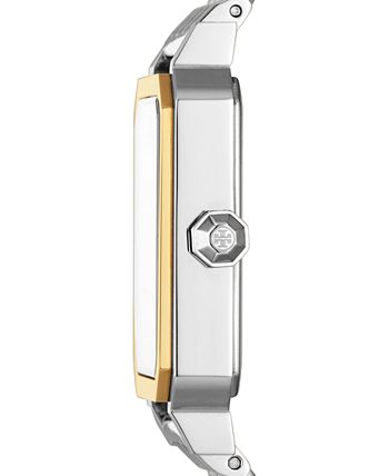 Tory Burch Women's Gigi Two-Tone Stainless Steel Bracelet Watch 28mm -  Macy's