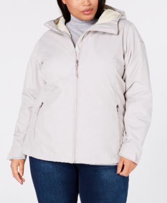 macys plus size columbia jackets