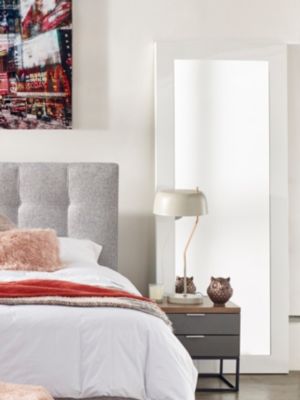 Moe's Home Collection - KENSINGTON MIRROR LARGE WHITE