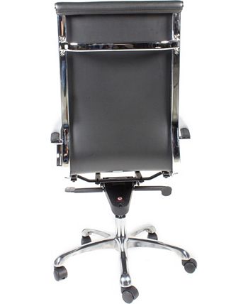 Moe's Home Collection - OMEGA OFFICE CHAIR HIGH BACK BLACK-SET OF TWO
