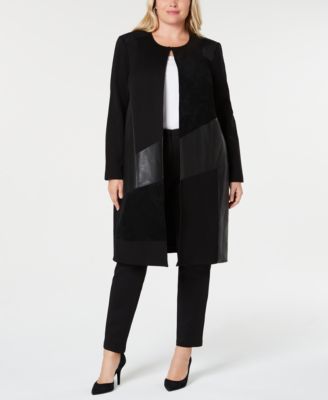 macys plus size blazers