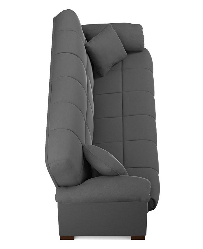 Handy Living Maurice Microfiber ConvertaCouch Macy's