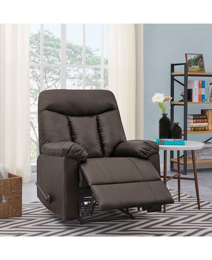 ProLounger Wall Hugger Coffee Brown Renu Recliner Macy's